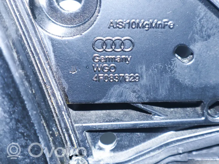 Audi A6 S6 C6 4F Elektryczny podnośnik szyby drzwi bocznych / przesuwnych 4F0837461D