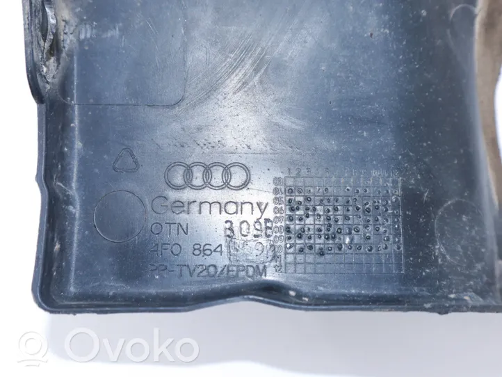 Audi A6 S6 C6 4F Priekinės važiuoklės dugno apsauga 4F0864309B