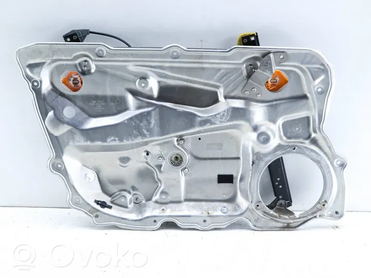 Audi A8 S8 D3 4E Mechanizm podnoszenia szyby przedniej bez silnika 4E0837849B