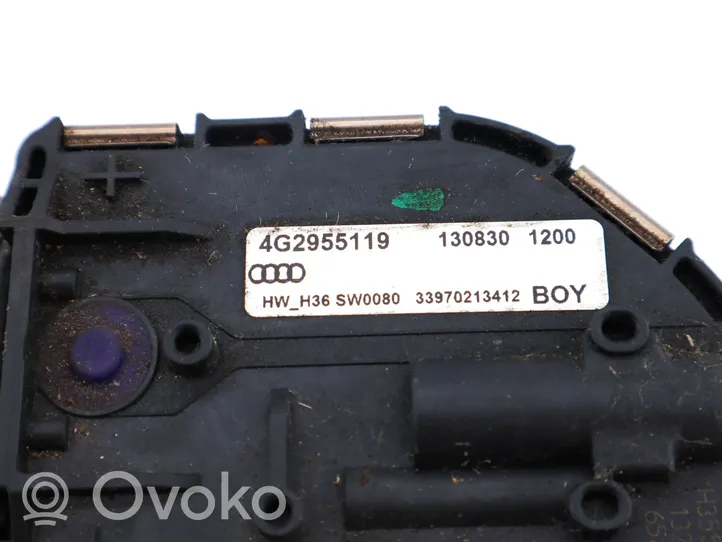 Audi A6 Allroad C7 Mechanizm i silniczek wycieraczek szyby przedniej / czołowej 4G2955119