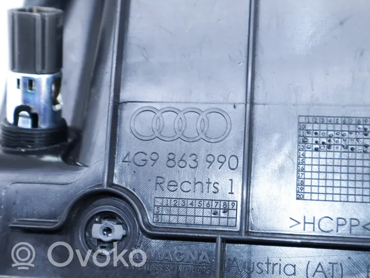 Audi A6 Allroad C7 Revestimiento lateral del maletero/compartimento de carga 4G9863990