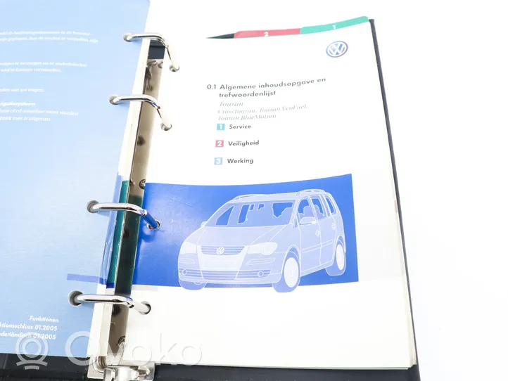 Volkswagen Touran I Owners service history hand book 291553SPK32