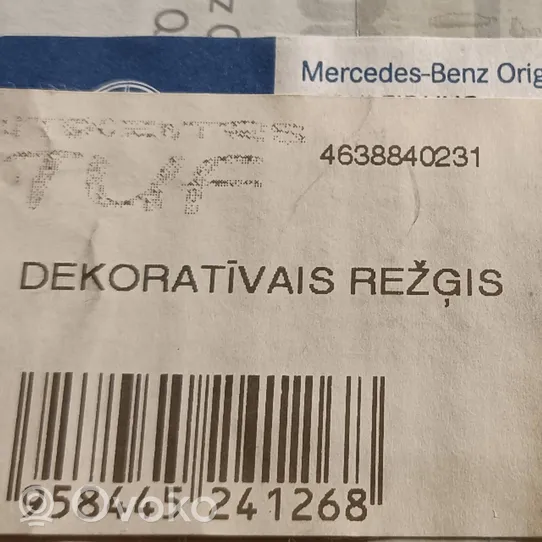 Mercedes-Benz G W461 463 Priekinio žibinto apdaila A4638840231