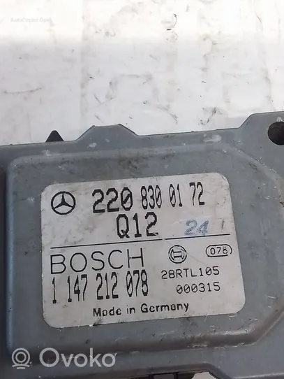 Mercedes-Benz S W220 Sensor / Fühler / Geber 2208300172