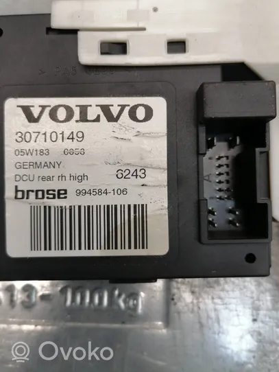 Volvo V50 Elektryczny podnośnik szyby drzwi tylnych 30710149