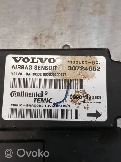 Volvo V50 Sterownik / Moduł Airbag 30724652