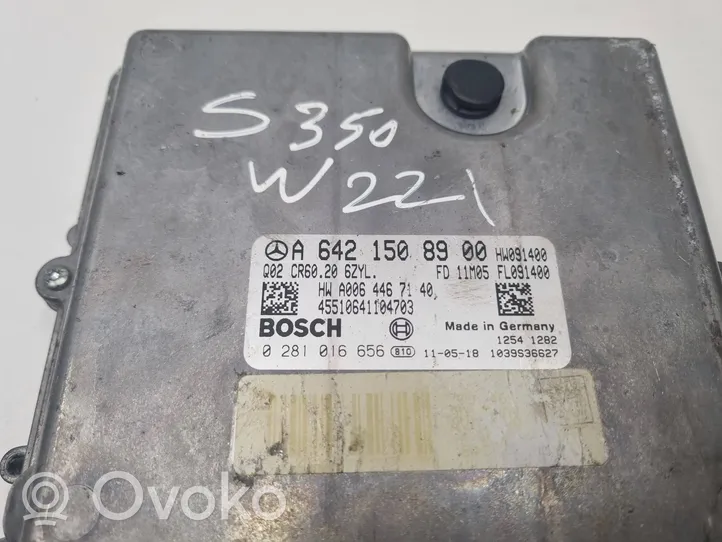 Mercedes-Benz S W221 Sterownik / Moduł ECU A6421508900