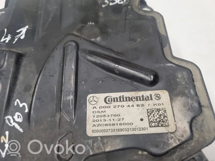 Mercedes-Benz C W205 Pavarų dėžės valdymo blokas A0002704452