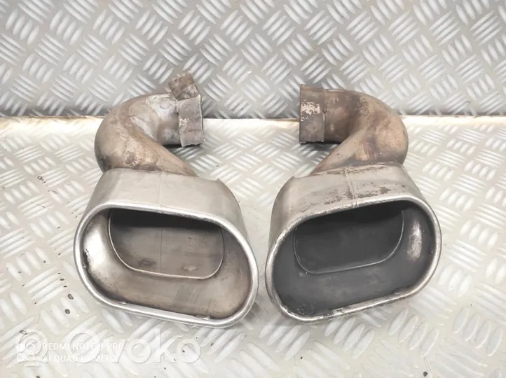 Volkswagen Touareg I Exhaust heat shield 