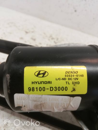 Hyundai Tucson TL Valytuvų mechanizmo komplektas 98100D3000