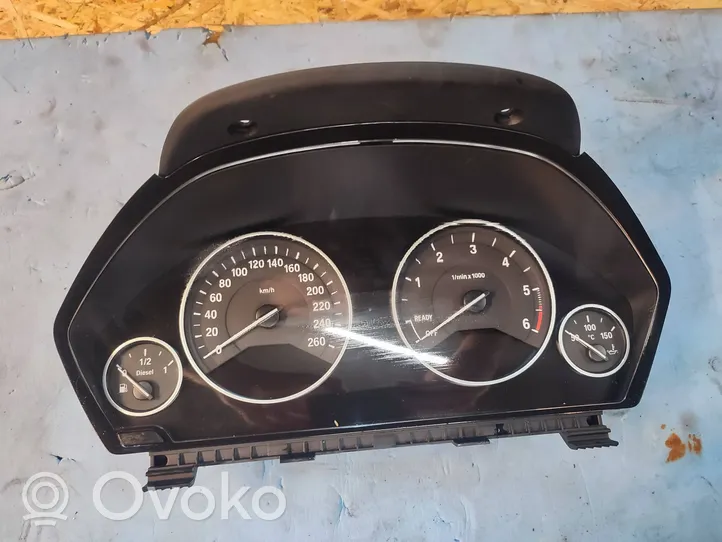 BMW 3 GT F34 Compteur de vitesse tableau de bord 9232895