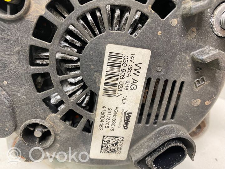 Volkswagen Touareg II Generator/alternator 059903023N