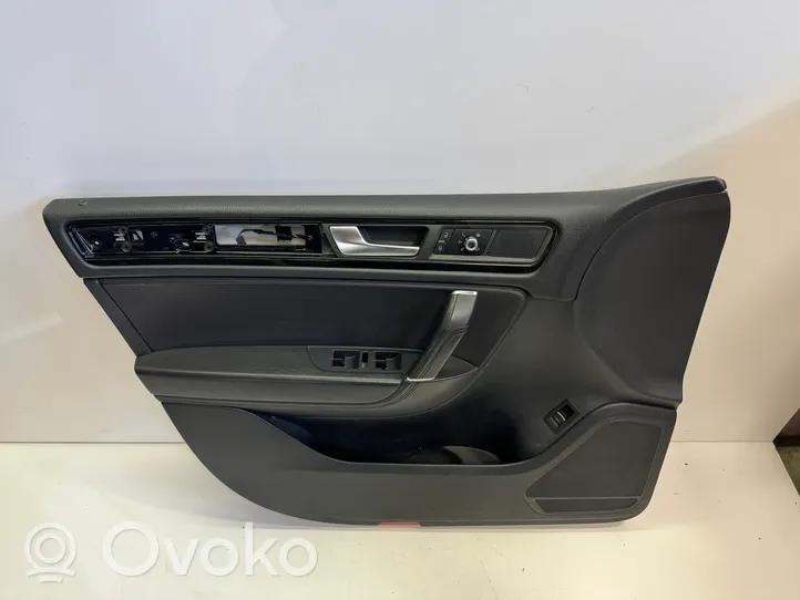 Volkswagen Touareg II Front door card panel trim 7P867011AT