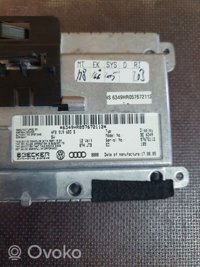 Audi A6 S6 C6 4F Monitor / wyświetlacz / ekran 4F0919603B