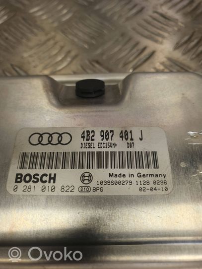 Audi A6 S6 C5 4B Sterownik / Moduł ECU 4B2907401J