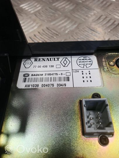 Renault Scenic I Monitor / wyświetlacz / ekran 7700438136