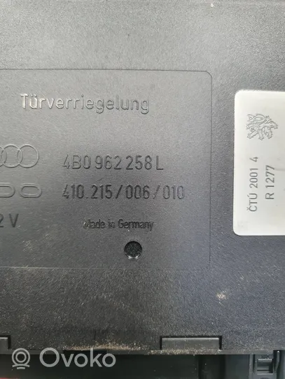 Audi A6 S6 C5 4B Mukavuusmoduuli 4B0962258L