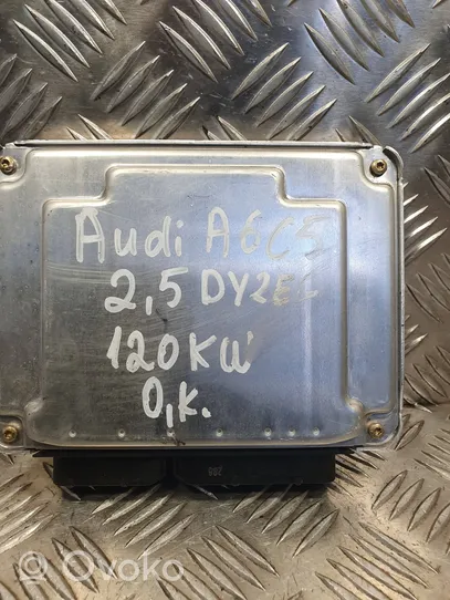 Audi A4 S4 B6 8E 8H Calculateur moteur ECU 8E0907401P