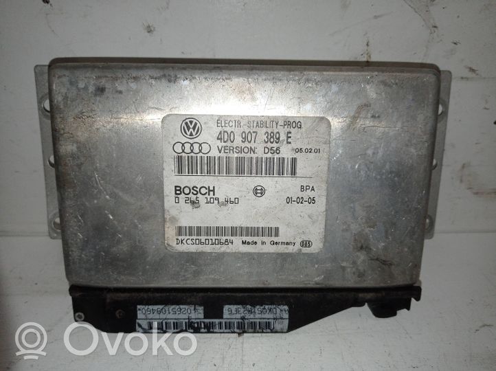 Audi A8 S8 D2 4D Centralina/modulo ABS 4D0907389E