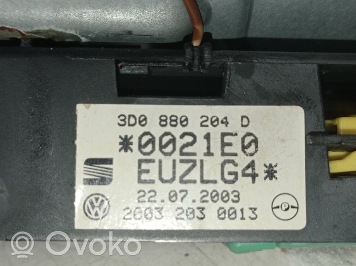 Volkswagen Phaeton Poduszka powietrzna Airbag pasażera 3D0880204D