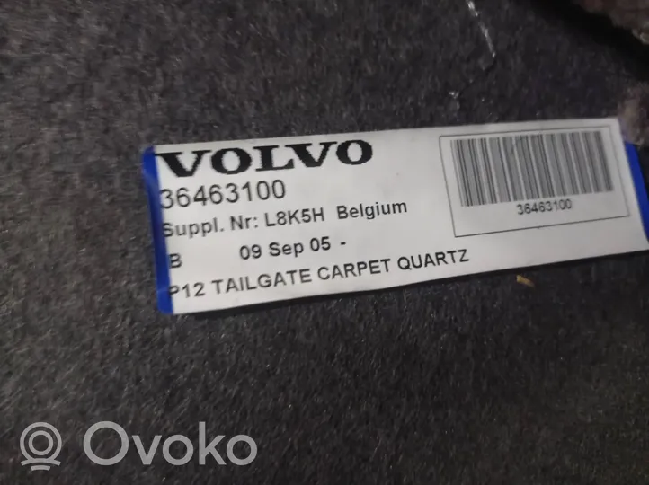 Volvo V50 Poszycie klapy tylnej bagażnika i inne elementy 36463100