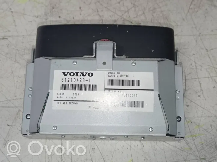 Volvo V70 Navigation unit CD/DVD player 312104281