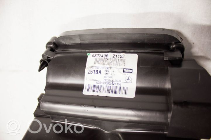 Mercedes-Benz R W251 Salono oro mazgo komplektas A2518300303