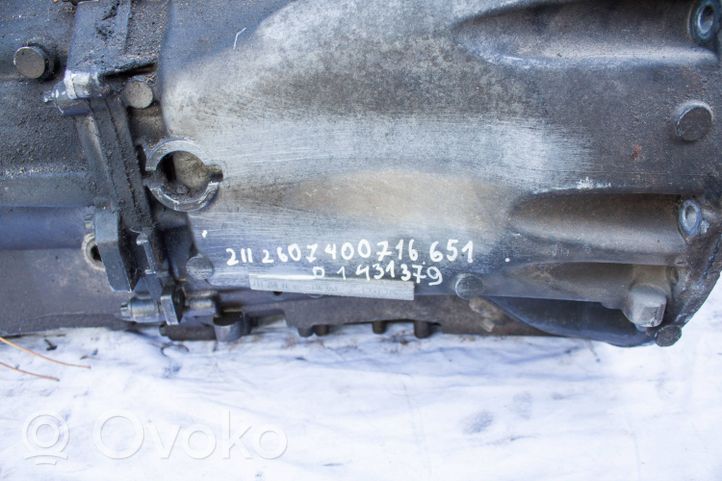 Mercedes-Benz C W203 Boîte de vitesses manuelle à 6 vitesses 716651