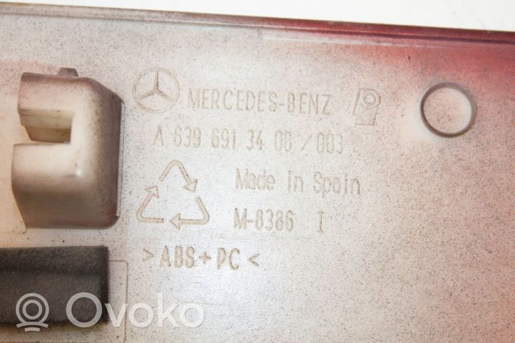 Mercedes-Benz Vito Viano W639 Apdaila slankiojančių durų (moldingas) A6396913408