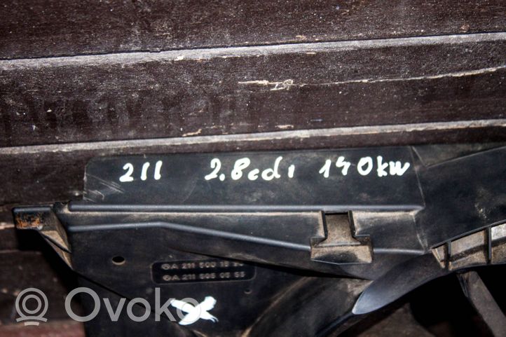 Mercedes-Benz E W211 Elektrinis radiatorių ventiliatorius A2115001693