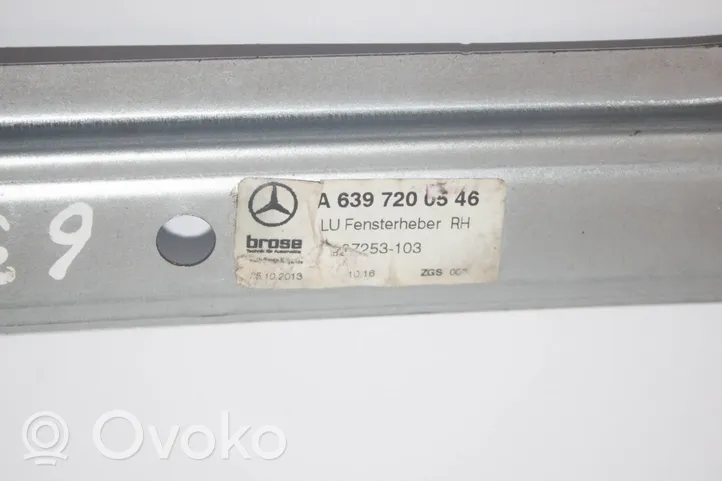 Mercedes-Benz Vito Viano W639 Fensterheber elektrisch mit Motor Tür vorne A6397200546