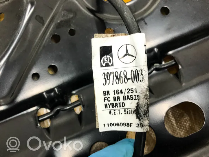 Mercedes-Benz R W251 Podstawa / Konsola fotela przedniego kierowcy 397868003