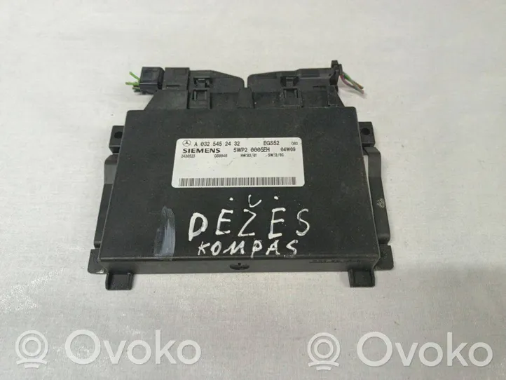 Mercedes-Benz E W211 Pārnesumkārbas vadības bloks A0325452432