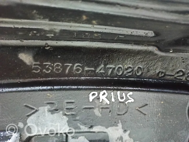 Toyota Prius (XW20) Rivestimento paraspruzzi passaruota anteriore 5387647020