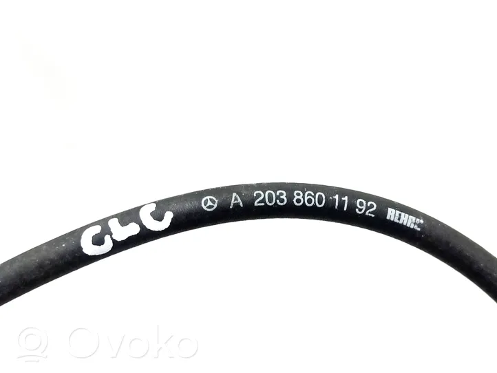 Mercedes-Benz CLC CL203 Tubo flessibile lavafari A2038601192