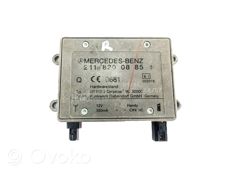 Mercedes-Benz R W251 Module unité de contrôle d'antenne 2118200885