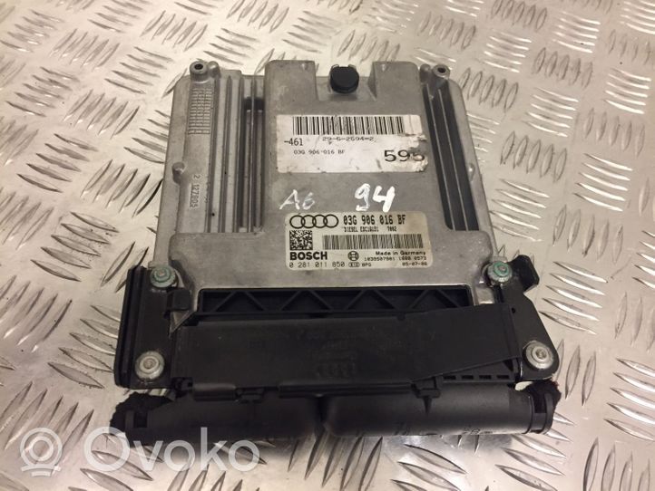 Audi A6 S6 C6 4F Variklio valdymo blokas 03G906016BF