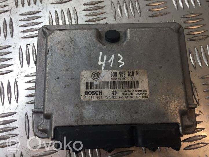 Volkswagen PASSAT B5.5 Sterownik / Moduł ECU 038906018N