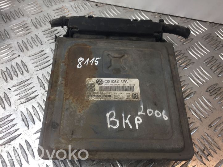 Volkswagen PASSAT B6 Engine control unit/module 03G906018FG