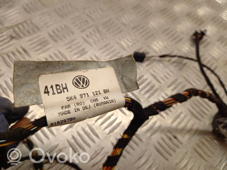 Volkswagen Golf VI Etuoven johtosarja 5K4971121BH