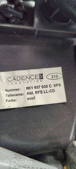 Audi A4 S4 B8 8K Hansikaslokerosarja 8K1857035C