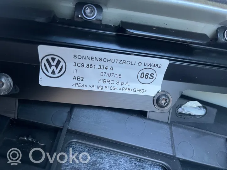 Volkswagen PASSAT B6 Pare-soleil enrouleur de porte arrière 3C9861334A