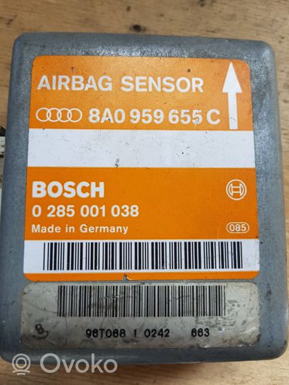 Audi A4 S4 B6 8E 8H Module de contrôle airbag 8A0959655C