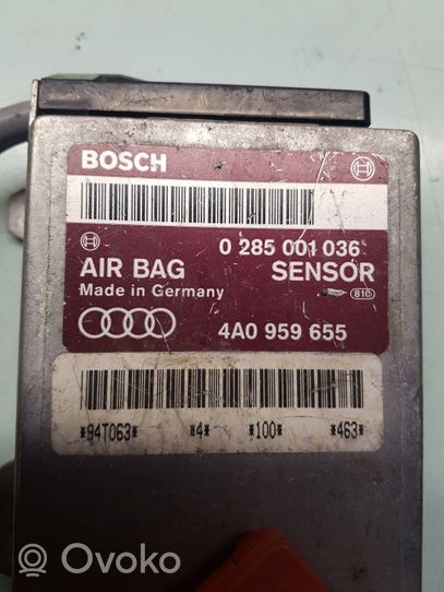 Audi 100 200 5000 C3 Module de contrôle airbag 4A0959655
