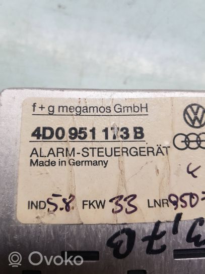 Audi A8 S8 D2 4D Citu veidu vadības bloki / moduļi 4D0951173B