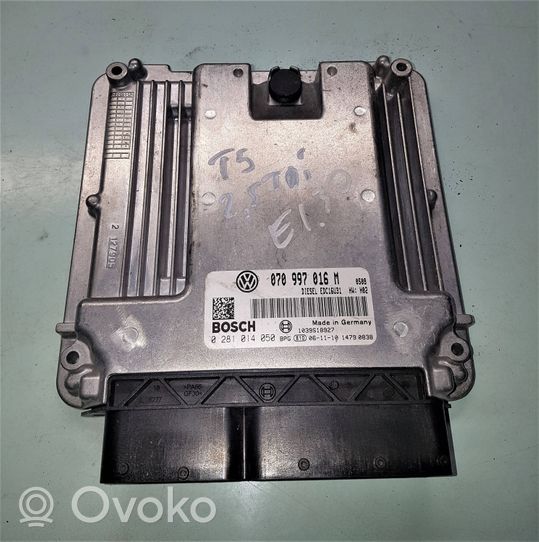 Volkswagen Transporter - Caravelle T5 Calculateur moteur ECU 070997016M