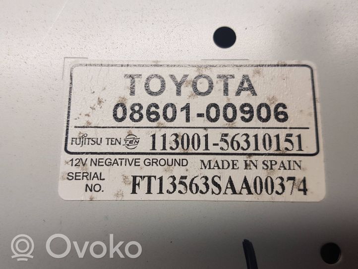 Toyota Yaris Zmieniarka płyt CD/DVD 0860100906