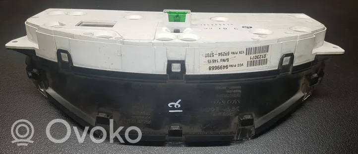 Volvo S60 Tachimetro (quadro strumenti) 69294570T