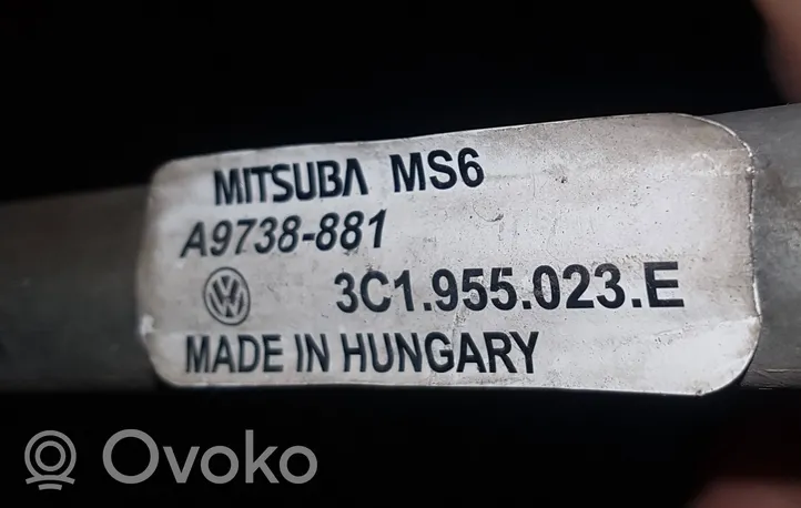 Volkswagen PASSAT B6 Mechanizm i silniczek wycieraczek szyby przedniej / czołowej 3C1955023E