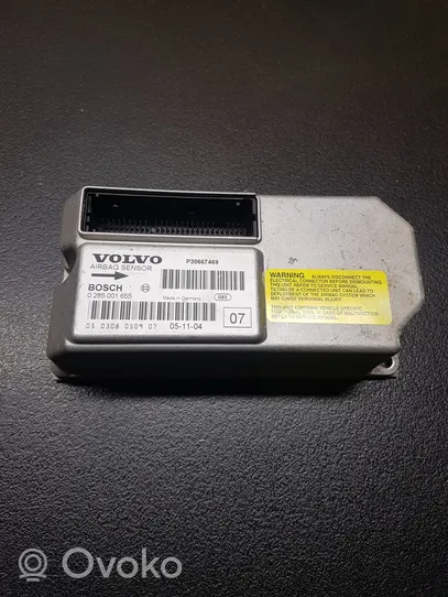 Volvo XC70 Airbag control unit/module 0285001655